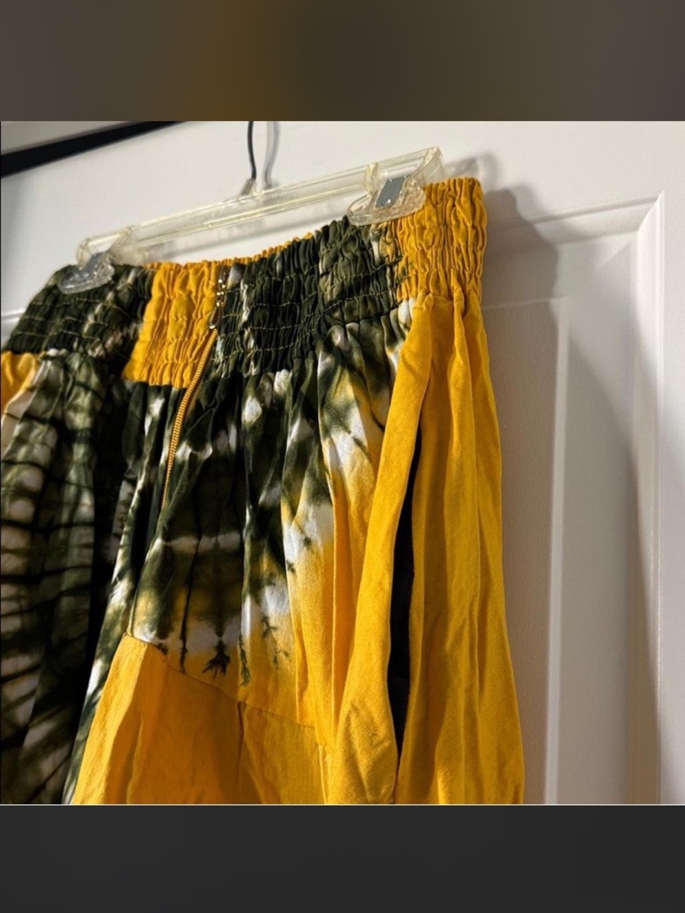 Tie dye balloon skirt with pockets - Picture 3 of 3